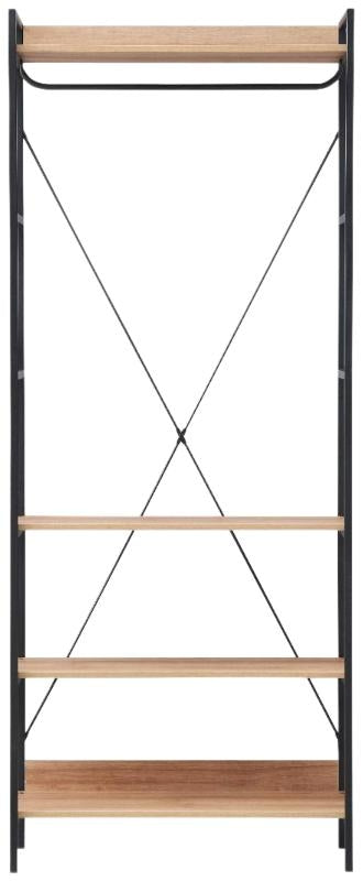 Claire 4 Shelves Wardrobe - Nestium