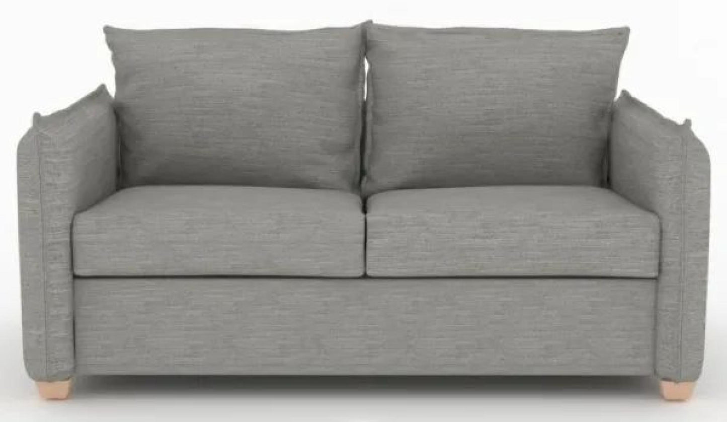 Oliver Dalton Steel Grey Fabric 2 Seater Sofabed - Nestium