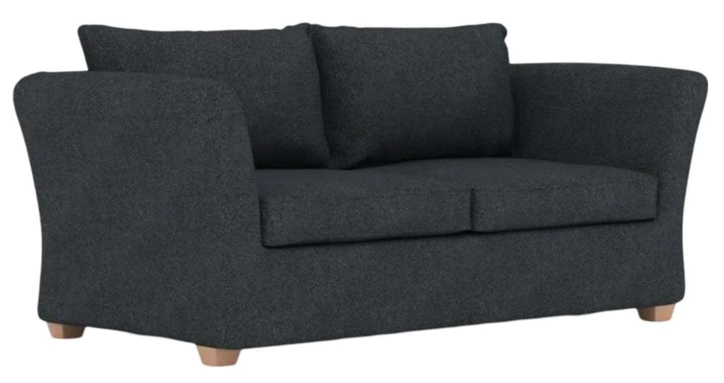 Kendle Carina Dusk Fabric 2 Seater Sofa Bed - Nestium