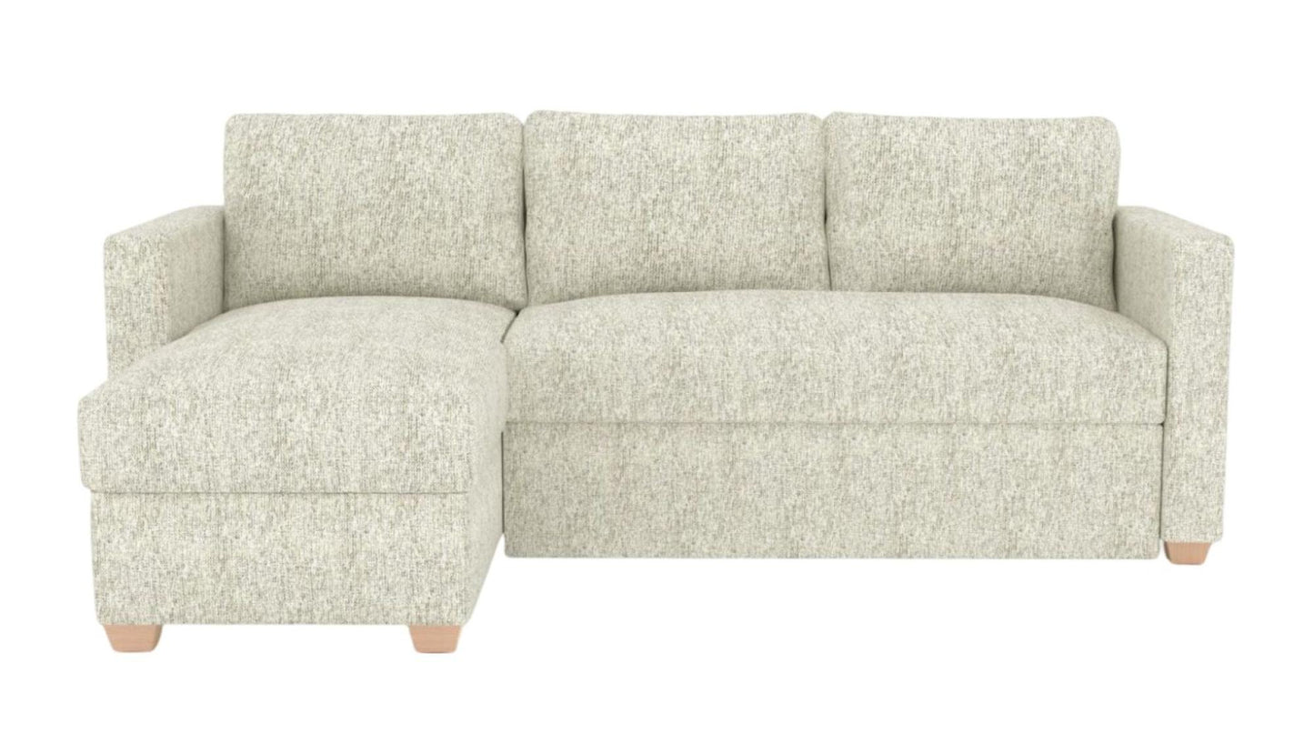 Oscar Piero Spring Fabric Corner Sofa Bed - Nestium