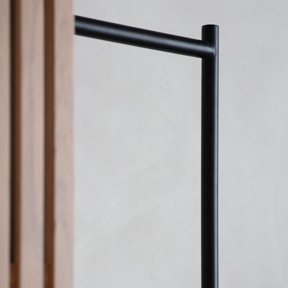 Okayama Japandi Style Oak Open Wardrobe - Nestium