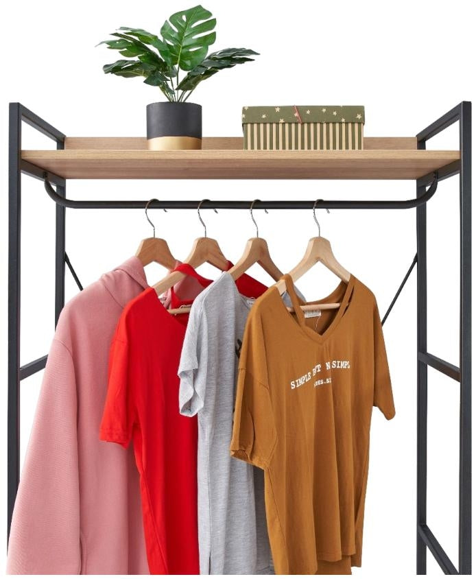 Claire 4 Shelves Wardrobe - Nestium