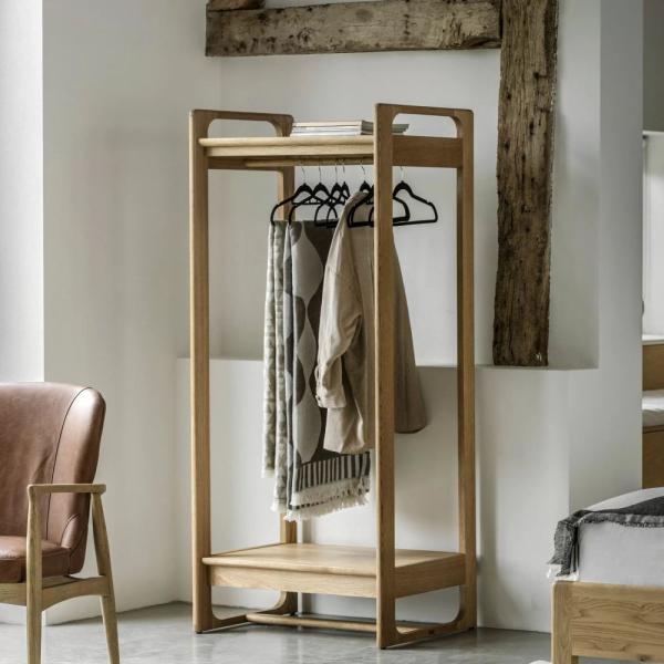 Craft Natural Open Wardrobe - Nestium