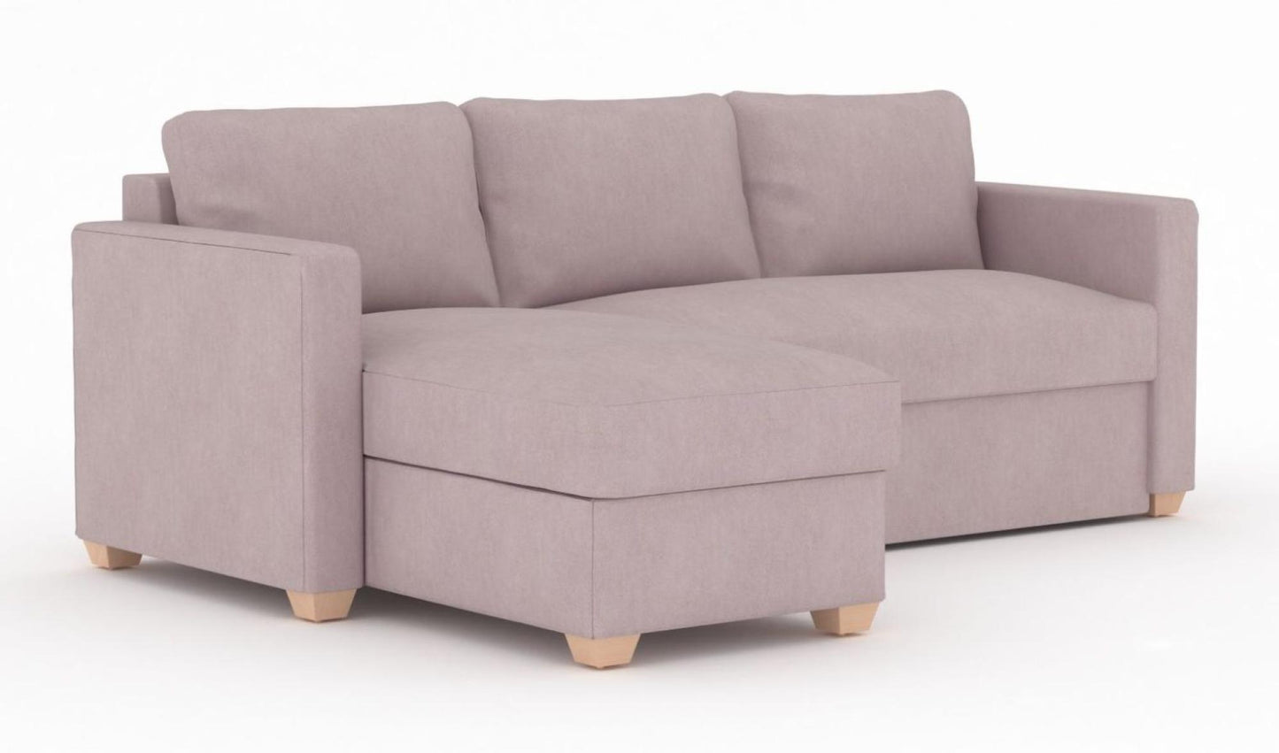 Oscar Sunningdale Heather Fabric Corner Sofa Bed - Nestium