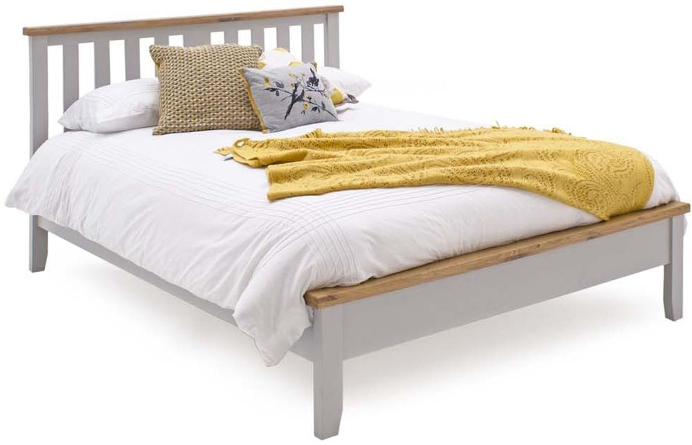 Vida Living Ferndale Grey Painted Bed - Nestium