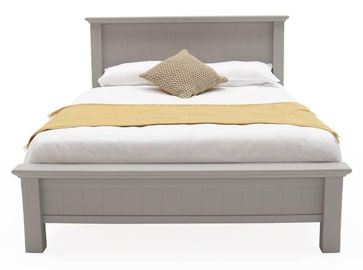 Vida Living Turner Grey Painted Bed - Nestium