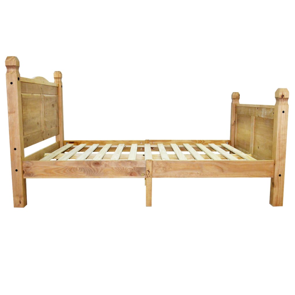 Bed Frame Mexican Pine Corona Range 160X200 Cm