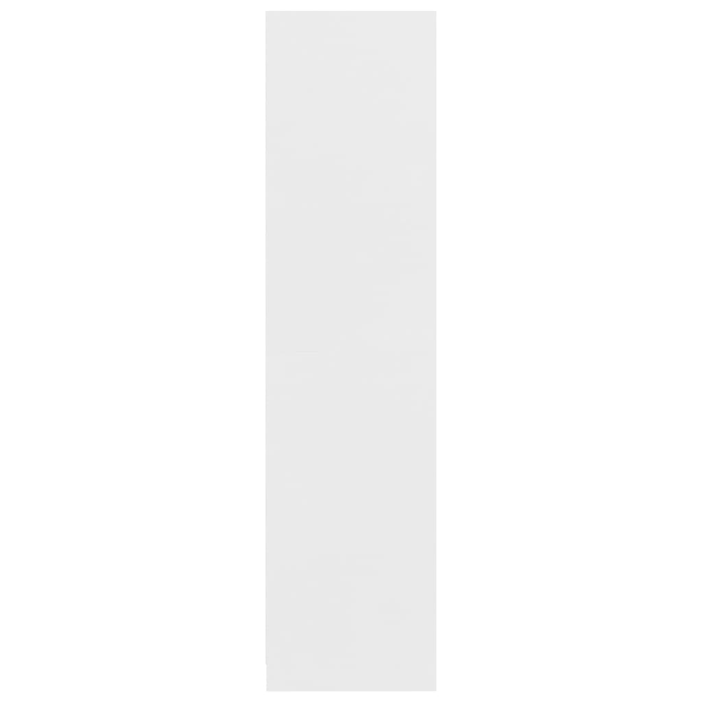 Wardrobe With Drawers White | Hinged | White | Drawers | 2 Doors | 50cm
