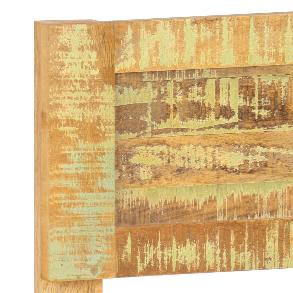 Bed Frame Solid Reclaimed Wood 120X200 Cm