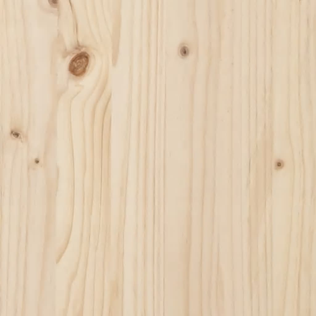 Bed Frame Without Mattress Single Solid Wood Pine