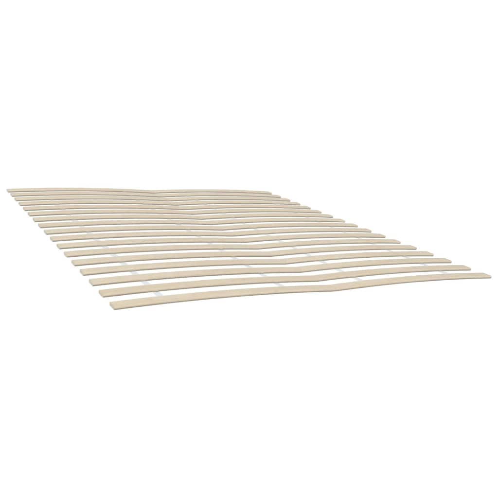 Slatted Bed Bases With 34 Slats 2 Pcs 90X200 Cm