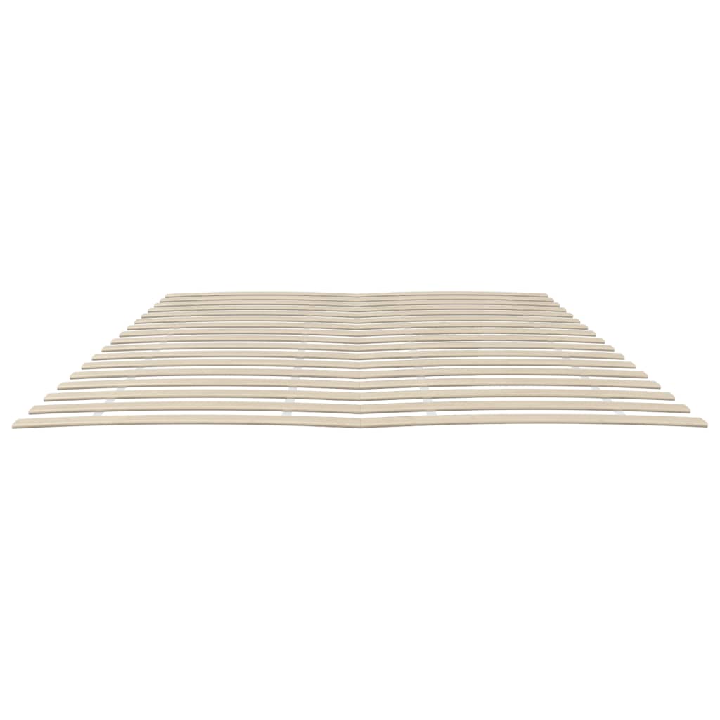 Slatted Bed Bases With 34 Slats 2 Pcs 90X200 Cm