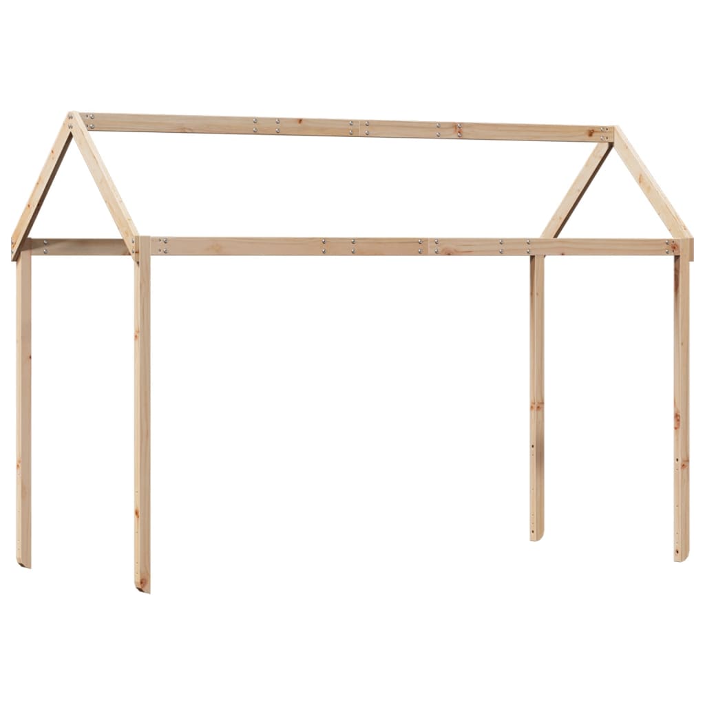 Bunk Bed Without Mattress 90X190 Cm Single Solid Wood Pine