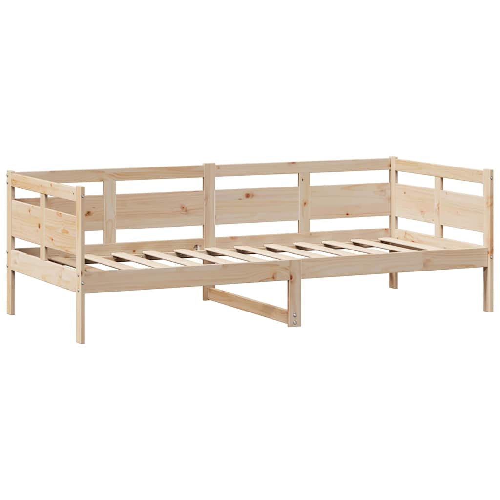 Daybed With Drawers Without Mattress 90X190 Cm Single Solid Wood