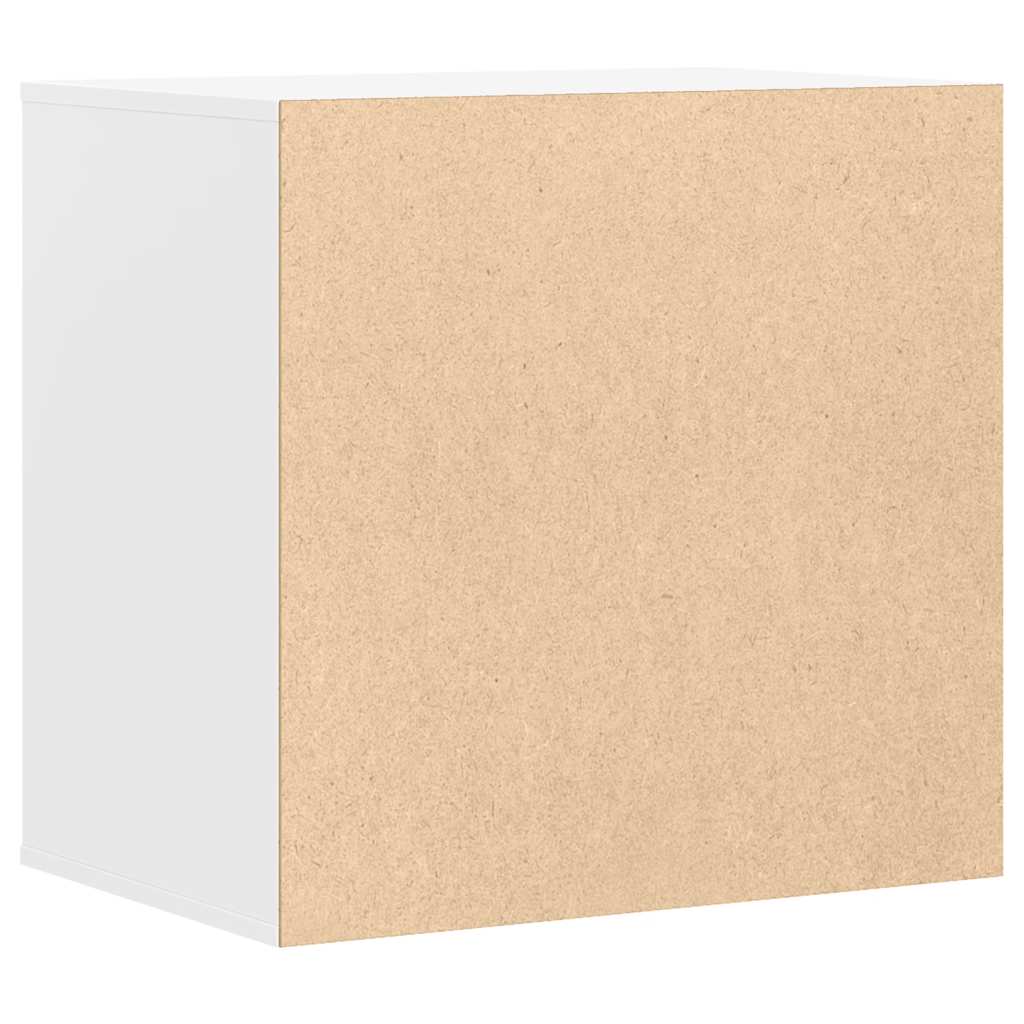 Corner Chest Of Drawers White 60X41X58 Cm Engineered Wood