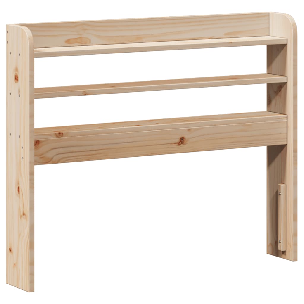 Bed Frame Without Mattress 90X190 Cm Single Solid Wood Pine