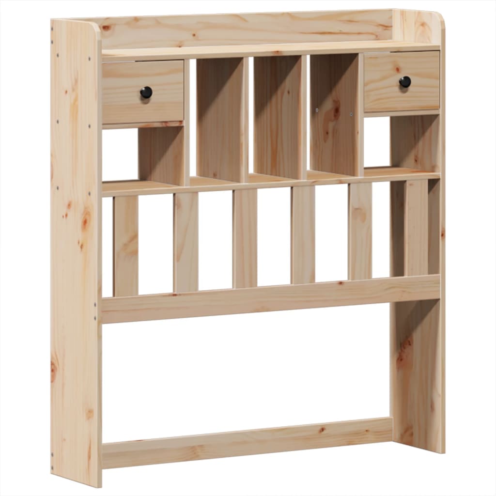 Bed Frame Without Mattress 90X190 Cm Single Solid Wood Pine