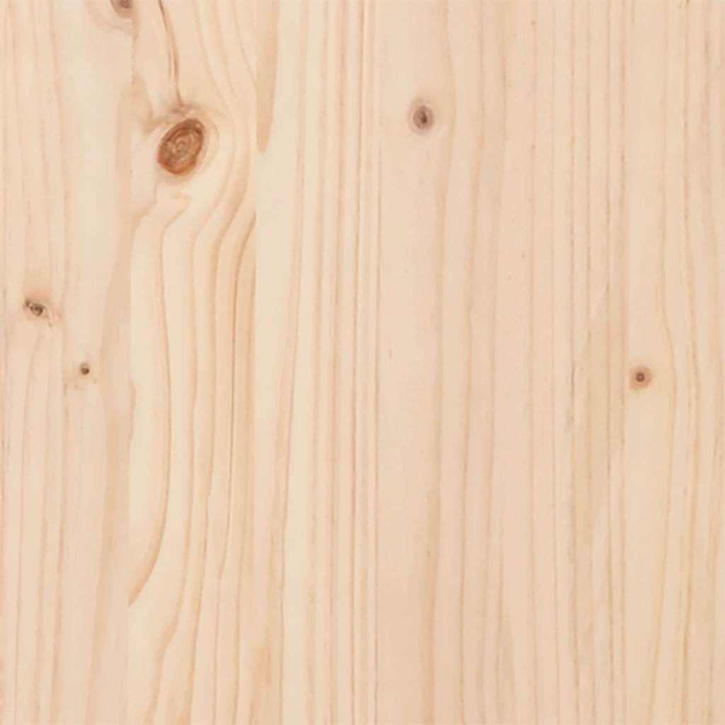 Bed Frame Without Mattress 90X190 Cm Single Solid Wood Pine