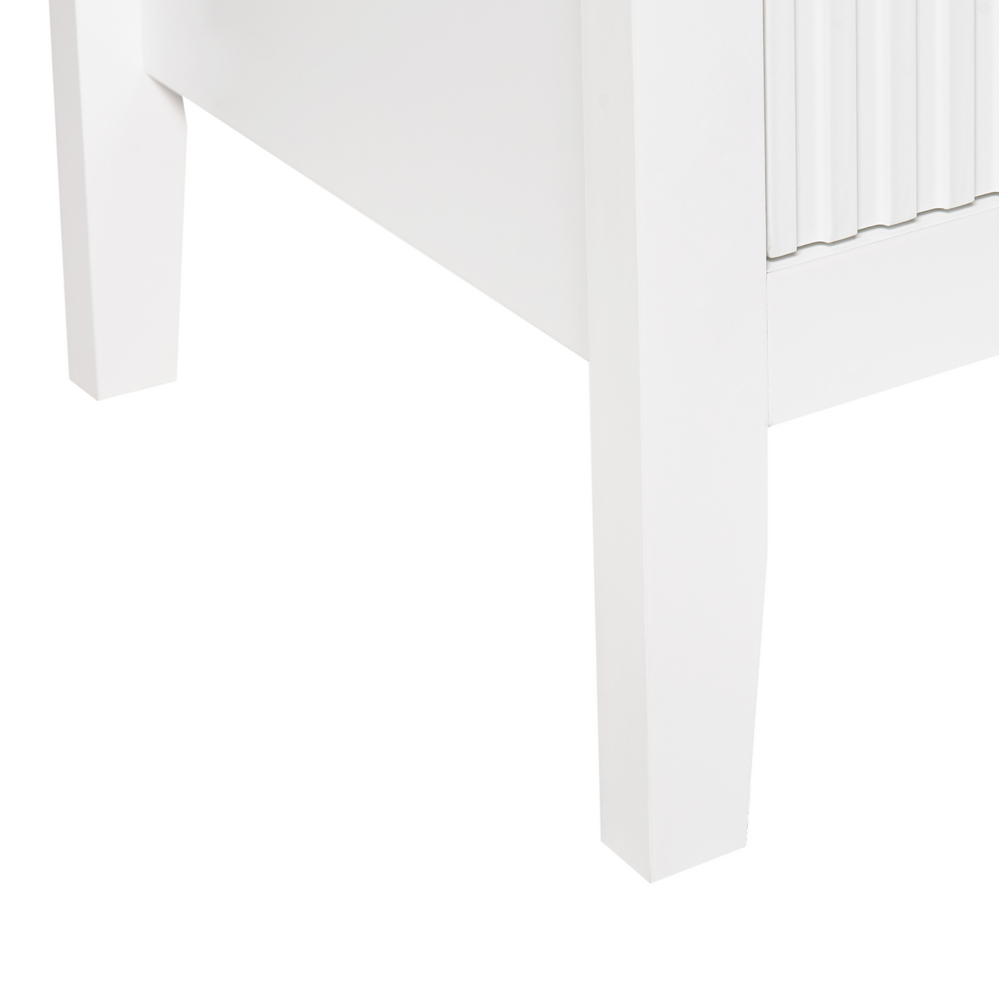 Chic White 6 Drawer Chest with Gold Handles for Elegant Storage