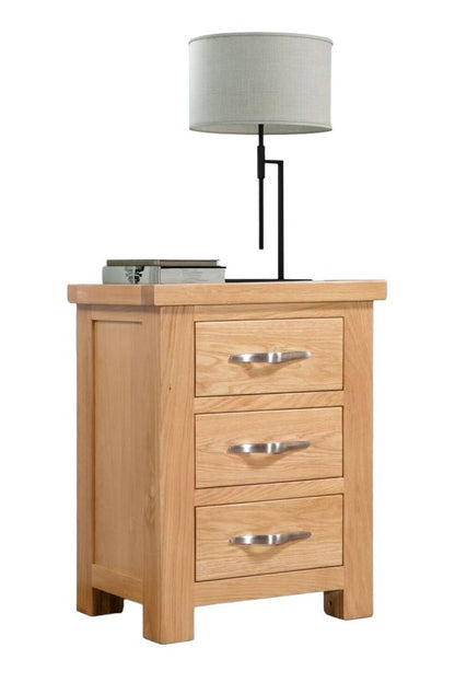 Cambridge Oak Bedside Cabinet