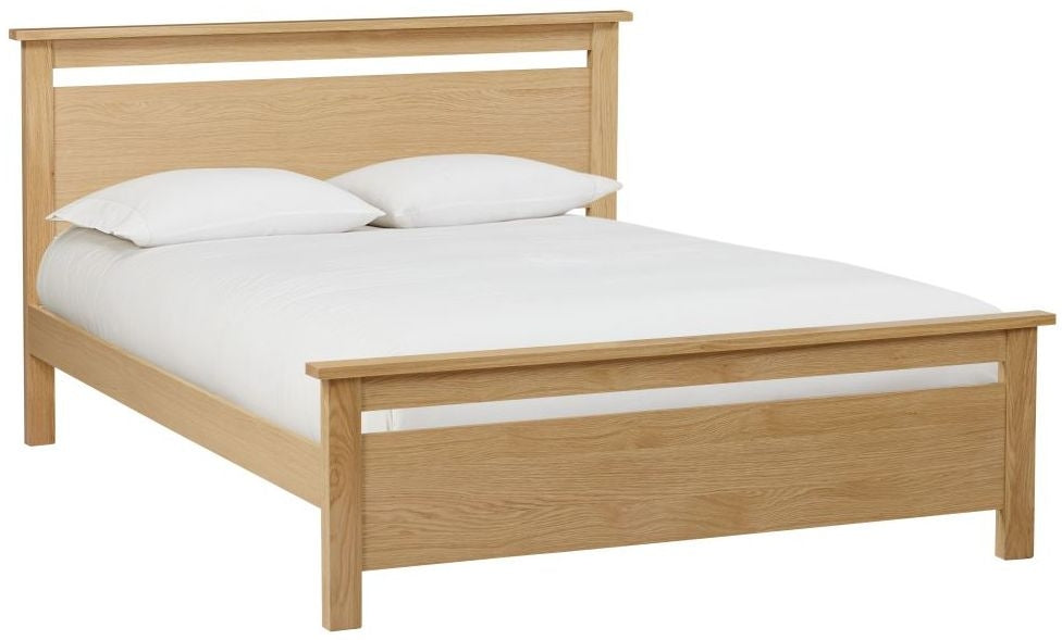 Nero Oak Bed - Comes In Double, King and Queen Size