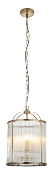 Lambeth Ribbed 4lt Pendant