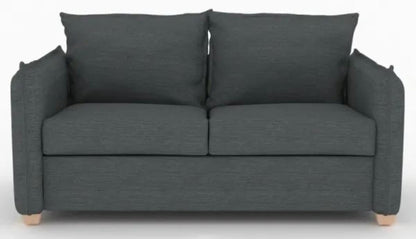 Oliver Dalton Charcoal Fabric 2 Seater Sofa Bed