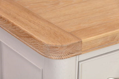 Clarion Oak and Grey Painted 3+4 Drawer Chest