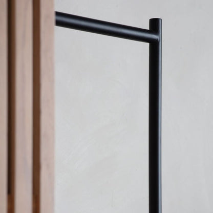 Okayama Japandi Style Oak Open Wardrobe - Nestium
