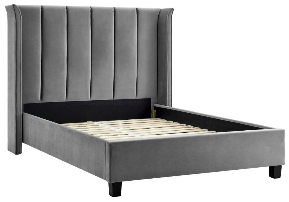 Polaris Fabric Bed - Comes in Double and King Size