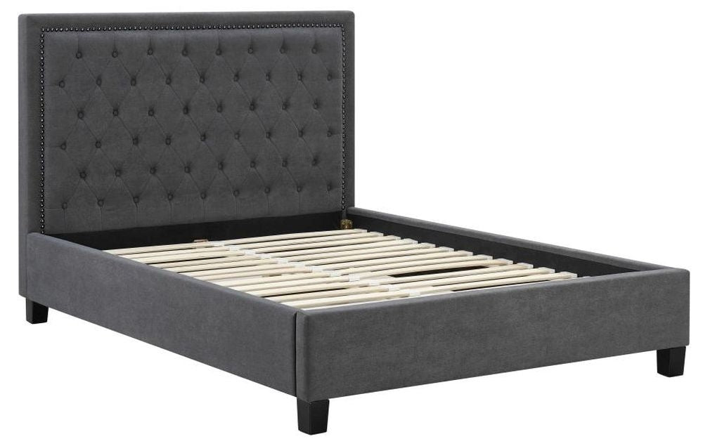 Rhea Fabric Bed - Comes in Double and King Size