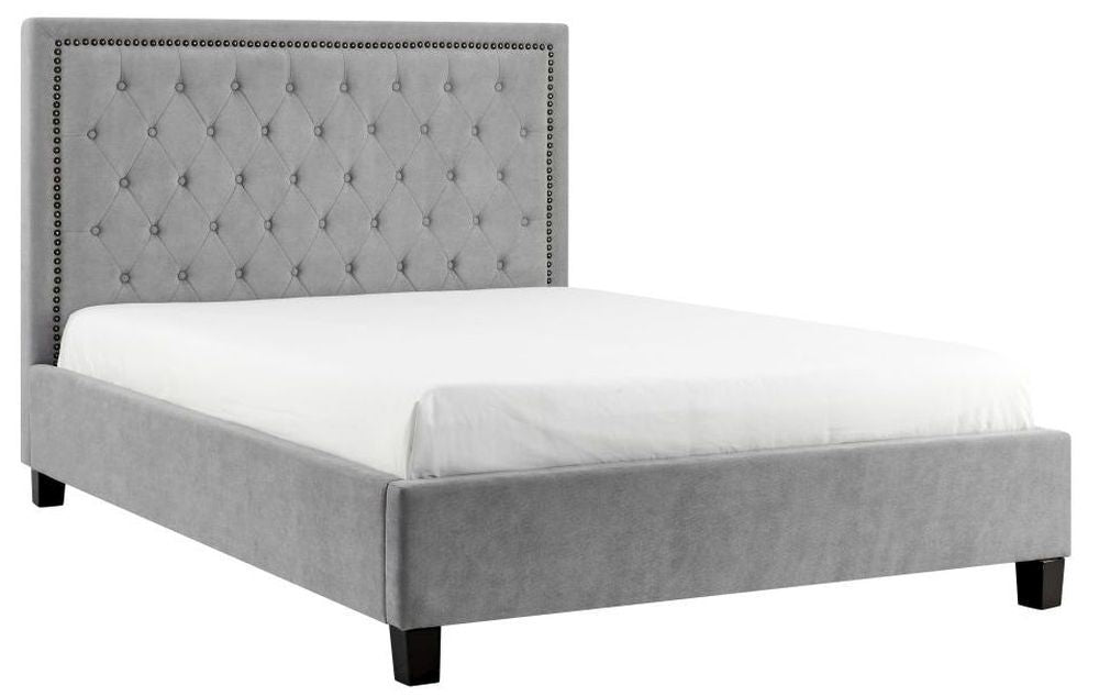 Rhea Fabric Bed - Comes in Double and King Size