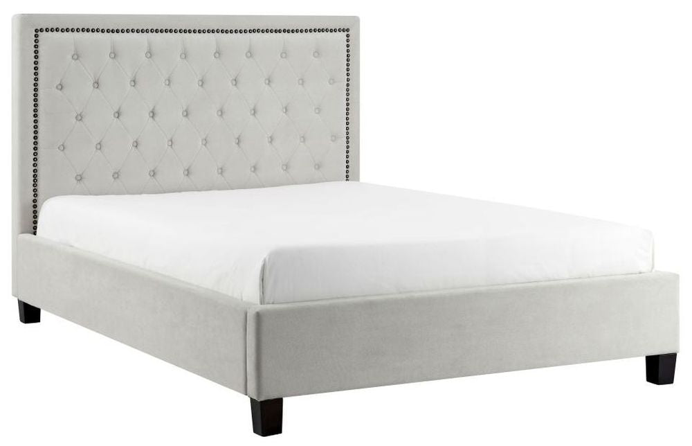 Rhea Fabric Bed - Comes in Double and King Size