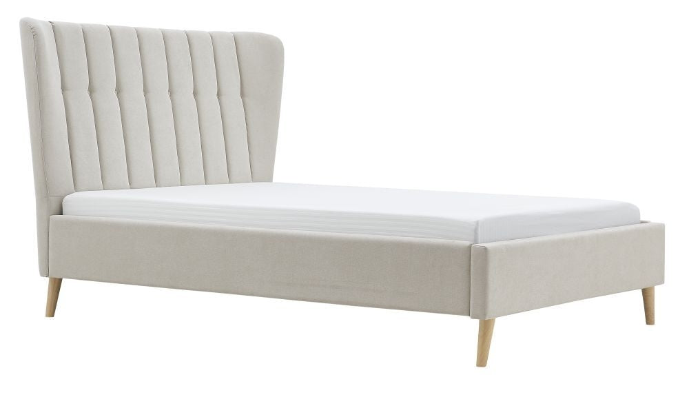 Tasya Fabric Bed - Comes in Double and King Size