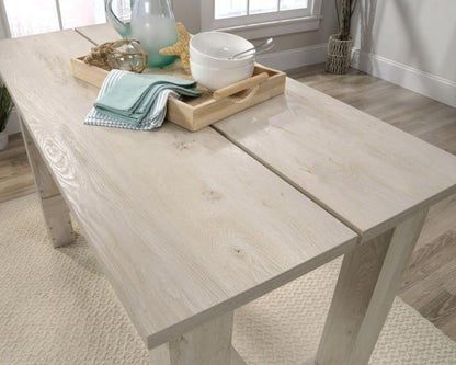 Teknik Counter Height Chalked Chestnut Bench Desk