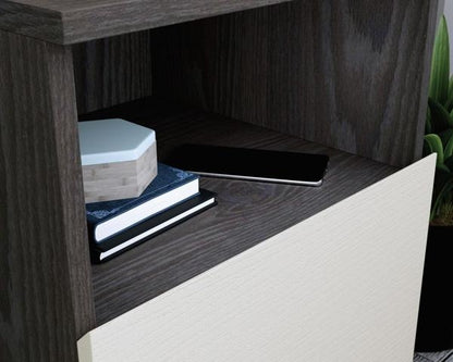 Teknik Hudson Charcoal Ash Bedside Cabinet