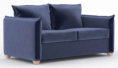 Oliver Sunningdale Midnight Blue Fabric 2 Seater Sofa Bed