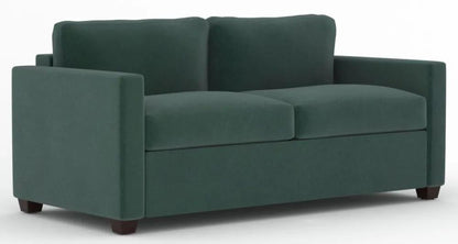 Elliot Sunningdale Bottle Green Fabric 2 Seater Sofabed - Nestium