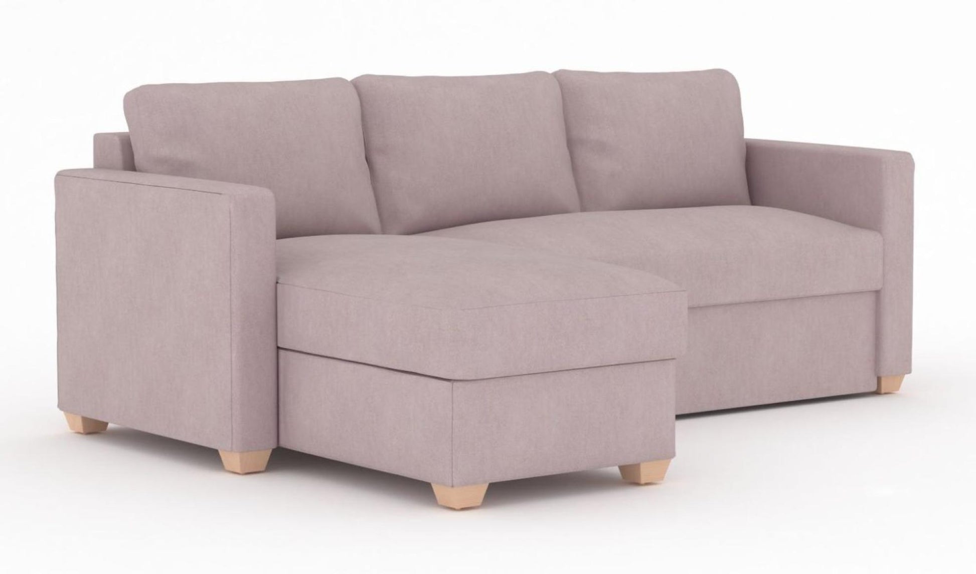 Oscar Sunningdale Heather Fabric Corner Sofa Bed - Nestium
