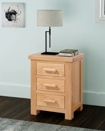 Cambridge Oak Bedside Cabinet