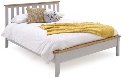 Vida Living Ferndale Grey Painted Bed - Nestium