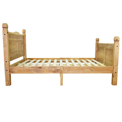 Bed Frame Mexican Pine Corona Range 160X200 Cm