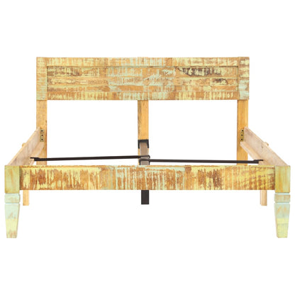 Bed Frame Solid Reclaimed Wood 120X200 Cm