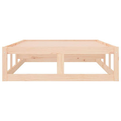 Bed Frame 90X200 Cm Solid Wood