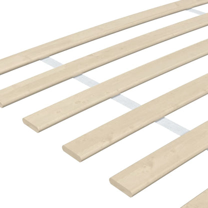 Slatted Bed Bases With 48 Slats 2 Pcs 90X200 Cm