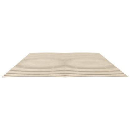 Slatted Bed Bases With 48 Slats 2 Pcs 100X200 Cm