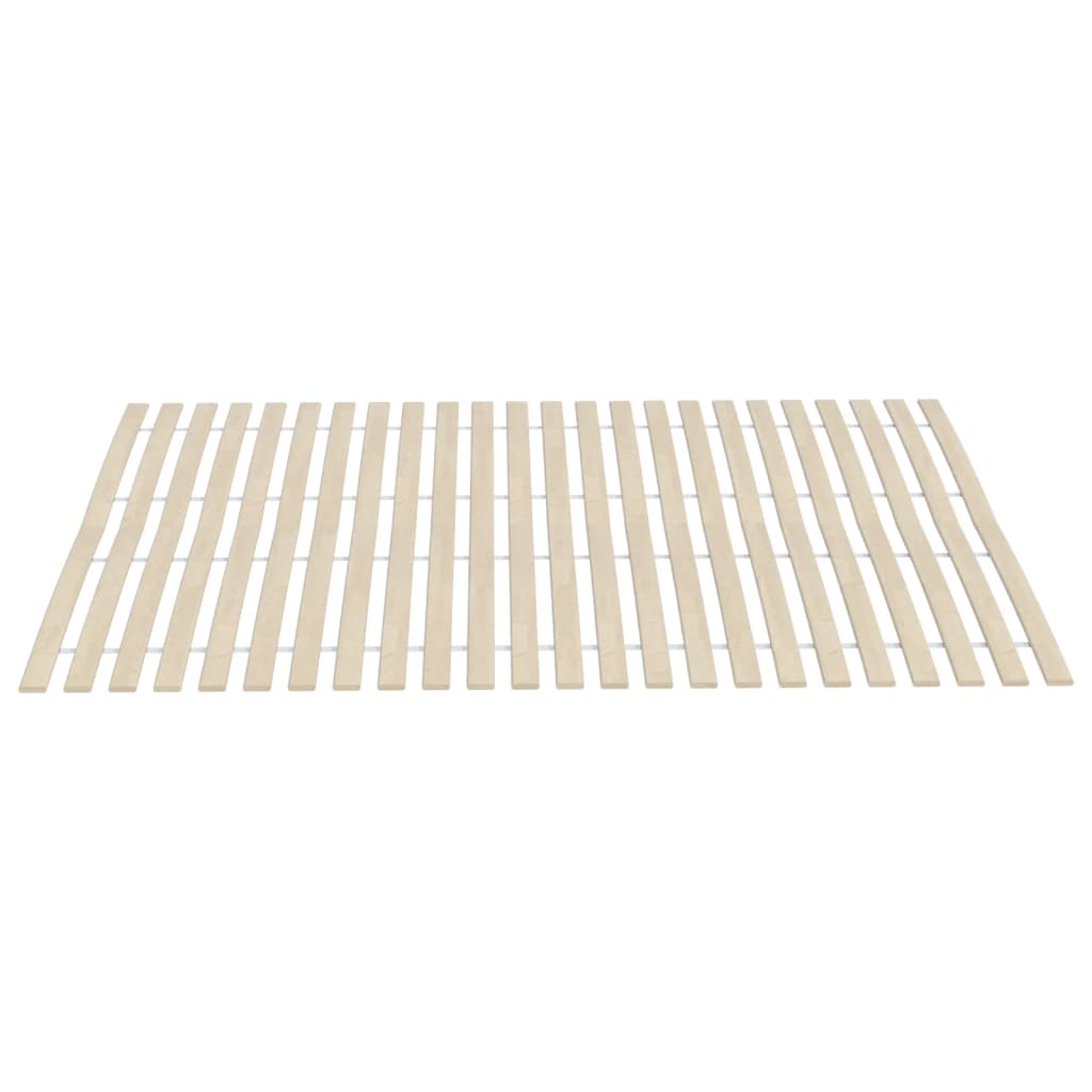 Slatted Bed Bases With 48 Slats 2 Pcs 100X200 Cm