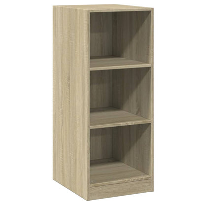 Wardrobe Sonoma Oak | Hinged | Oak | Shelves | 2 Doors | 48cm