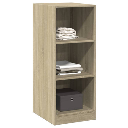Wardrobe Sonoma Oak | Hinged | Oak | Shelves | 2 Doors | 48cm