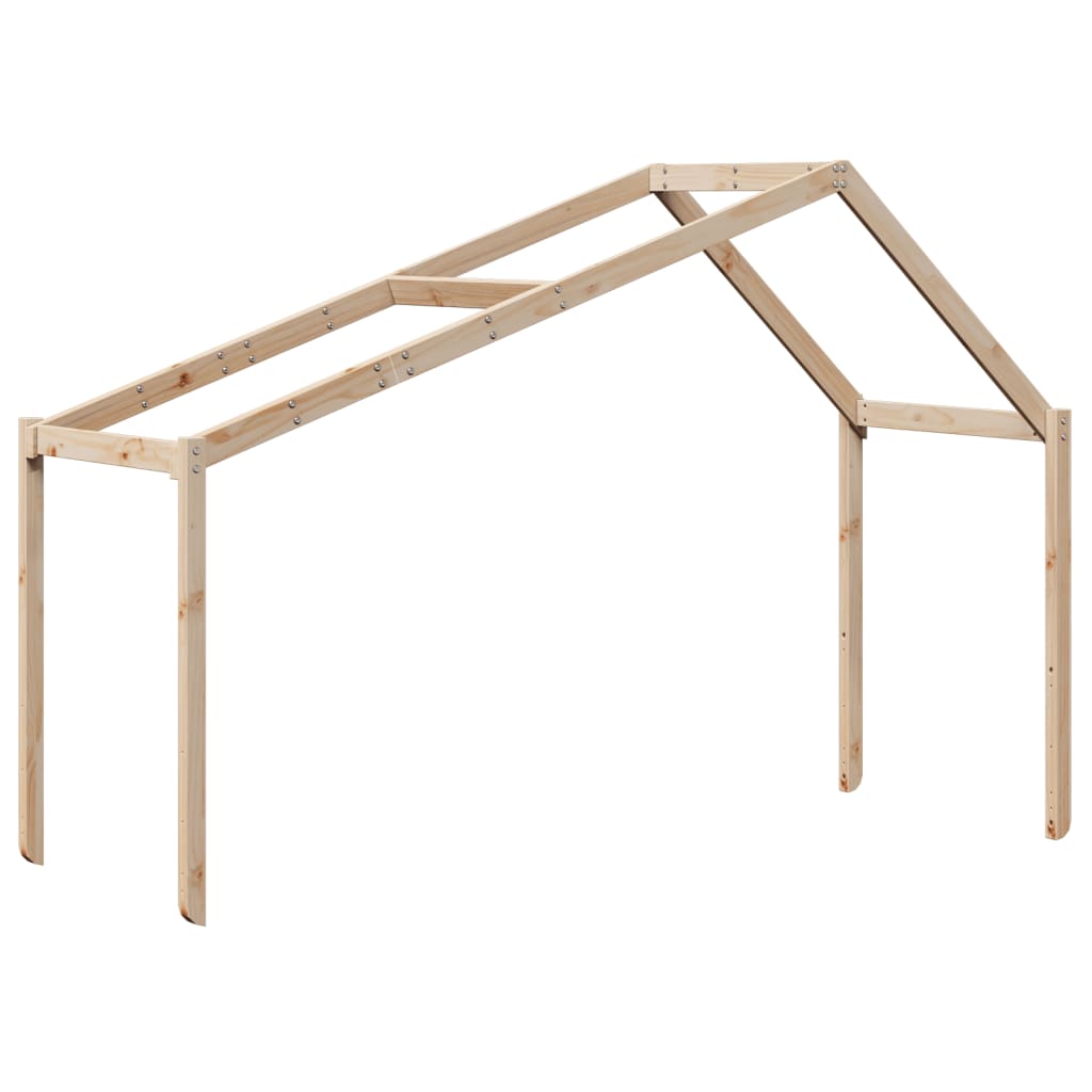 Bunk Bed Without Mattress 90X190 Cm Single Solid Wood Pine